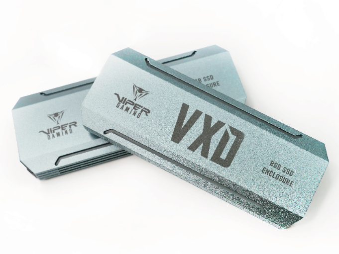 Patriot Viper VXD M.2 PCIe NVME RGB USB 3.2 SSD Casing Enclosure | M.2 SSD 2230, 2242, 2260, 2280 Supported | up to 1,000 MB/s Patriot Viper VXD M.2 PCIe NVME RGB USB 3.2 SSD Casing Enclosure | M.2 SSD 2230, 2242, 2260, 2280 Supported | up to 1,000 MB/s